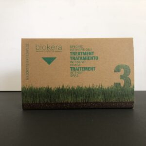 Tratamiento intensivo para cabellos grasos en formato 6x10 ml de la marca Biokera